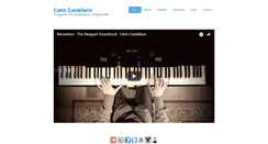 Desktop Screenshot of carlocastellano.cc